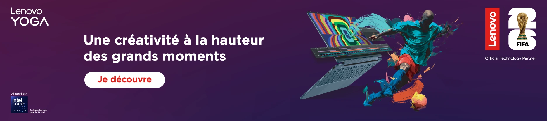 Lenovo Yoga, une créativité à la hauteur des grands moments